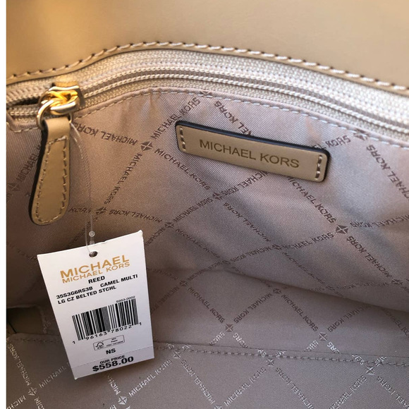 Michael Kors Reed Large Bag and Wallet Set Dust Bag Incl. - Picture 10 of 14